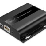 DIGITUS HDMI Receiver for DS 55351 4K/60Hz 120/200m One to Many Outputs CAT Black