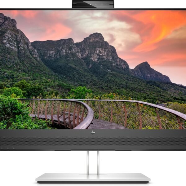 HP INC. E27m G4 QHD USB C 27 inch Quad HD IPS LED Monitor 2560x1440 Pivot / HAS / RJ45 / USB C / Webcam