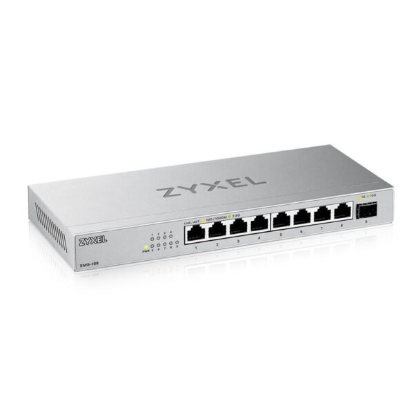 ZYXEL 8 Port 2.5G Multi Gig Unmanaged Switch with 1 x 10G SFP+
