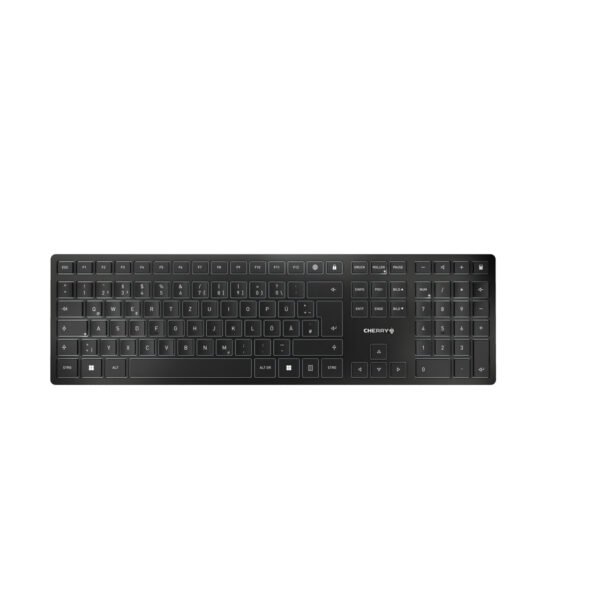 CHERRY KW 9100 SLIM Keyboard Wireless QWERTZ Black