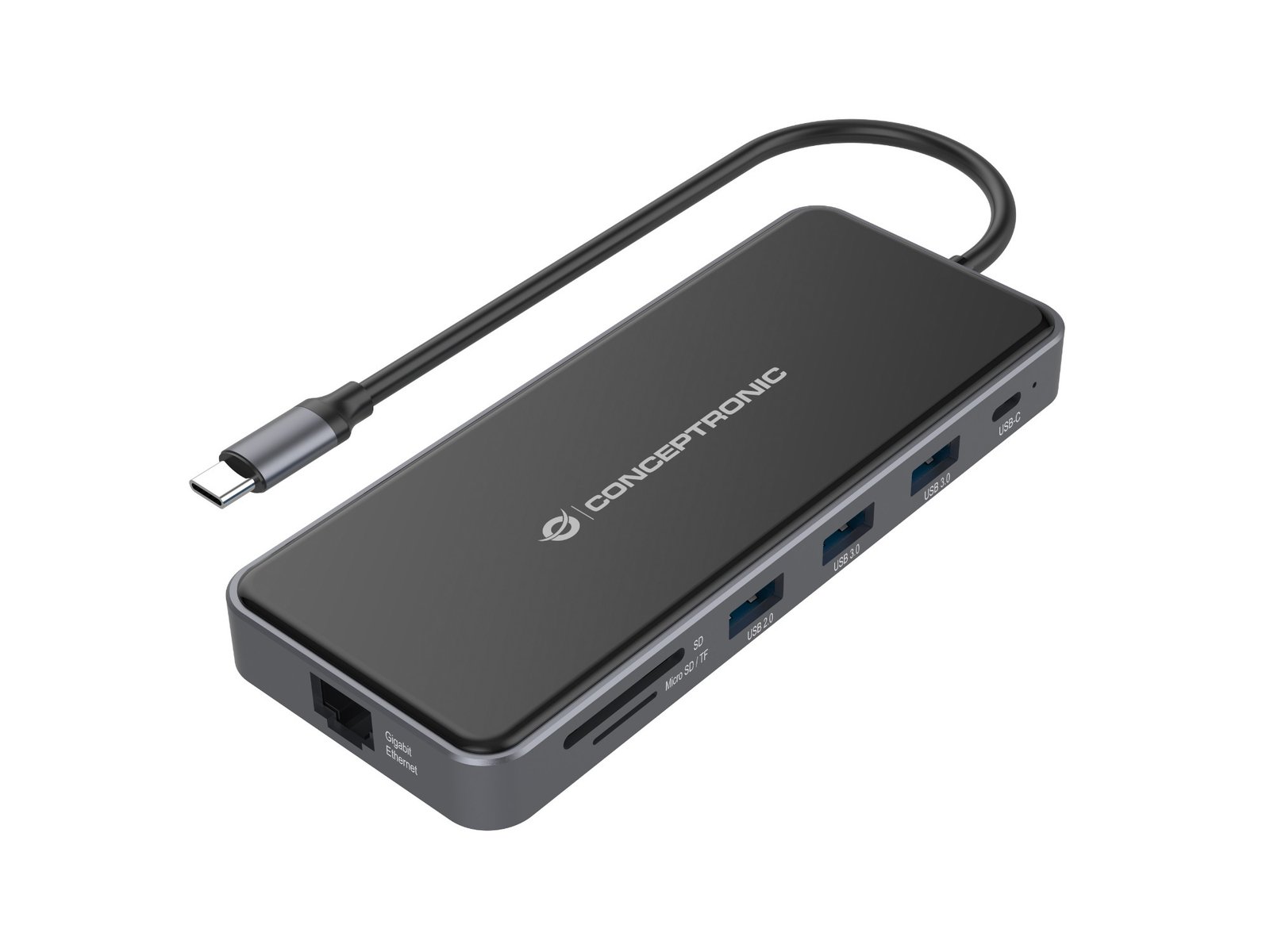 Q87l-ELQgUSKajnz1QuOdA.r.jpg CONCEPTRONIC 12 in 1 Docking Station USB 3.2 Gen 1 MST HDMI x 2 VGA USB C Data USB 3.0 x 2 USB 2.0 SD TF/MicroSD Audio Gb - Image 1