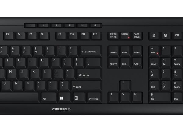 CHERRY STREAM COMFORT Desktop set Wireless QWERTY Black