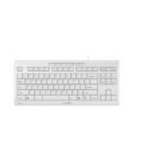 CHERRY STREAM TKL Keyboard Corded QWERTY Pale Gray