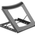DIGITUS Foldable Steel Laptop/Tablet Stand with 5 Adjustment Positions