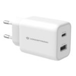CONCEPTRONIC 2 Port 33W PPS USB PD Charger USB A x 1 USB C x 1 QC 3.0