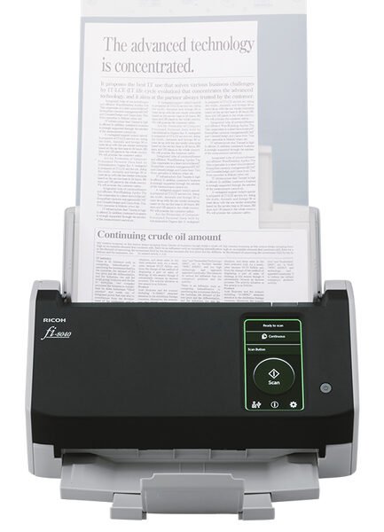 RICOH FI 8040: Duplex A4 ADF 80ipm 40 ppm USB 3.2/LAN