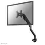 NEOMOUNTS Single Monitor Arm 10 32inch 2 8 kg Gas Spring 180 Degrees Stop Topfix Black