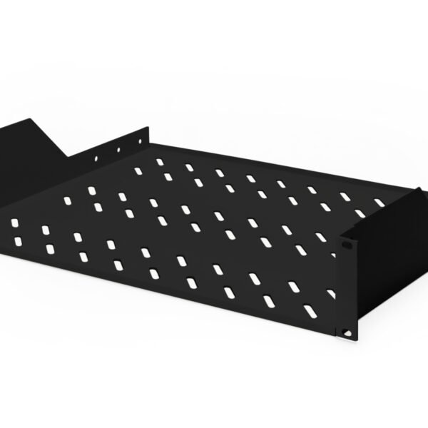 DIGITUS 2U fixed shelf for racks from 450 mm depth