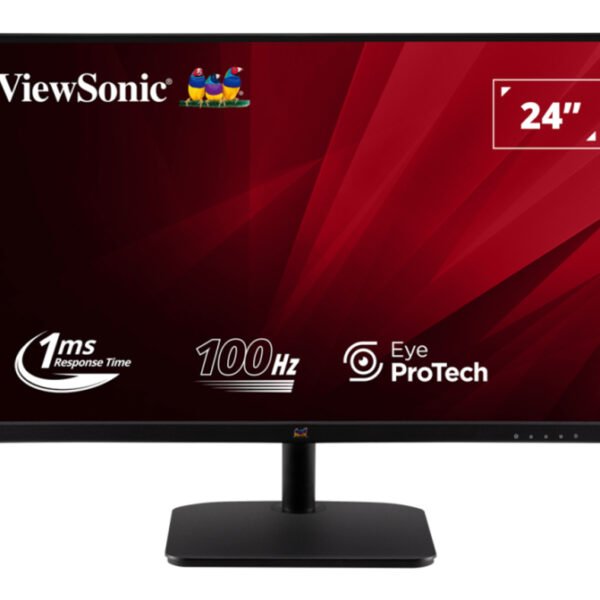 VIEWSONIC LED monitor VA2432 H 2 24 inch Full HD 250 nits resp 1ms