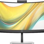 HP INC. Series 5 Pro (534pm) 34 inch Curved UltraWide Quad HD VA LED Monitor 100Hz 3440x1440 HAS / RJ45 / USB C / Webcam