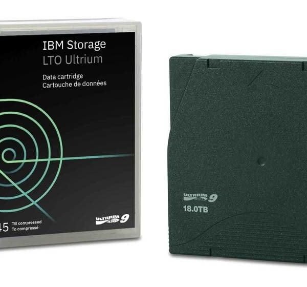 IBM LTO Ultrium 9 Data Cartridge 18TB / 45TB