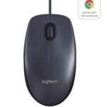 LOGITECH B100 Wired Mouse Black