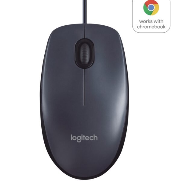 LOGITECH B100 Wired Mouse Black