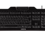 CHERRY KC 1000 SC Keyboard Corded AZERTY Black