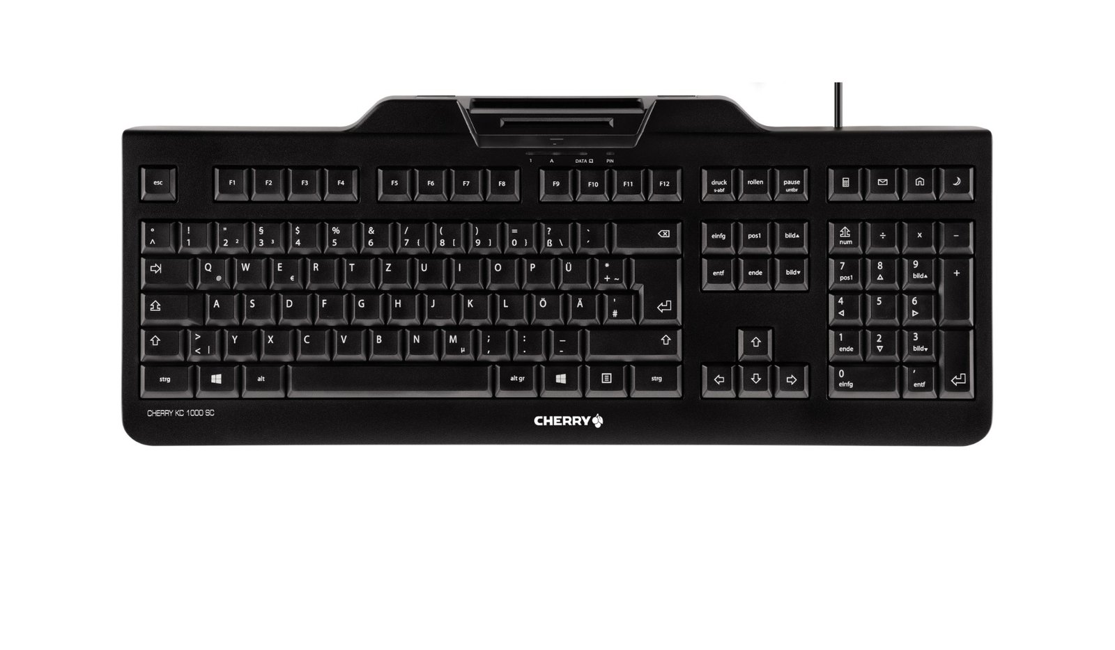 cC2-IrZ9hUGiQUnz4EZ4qA.r.jpg CHERRY KC 1000 SC Keyboard Corded AZERTY Black - Image 1