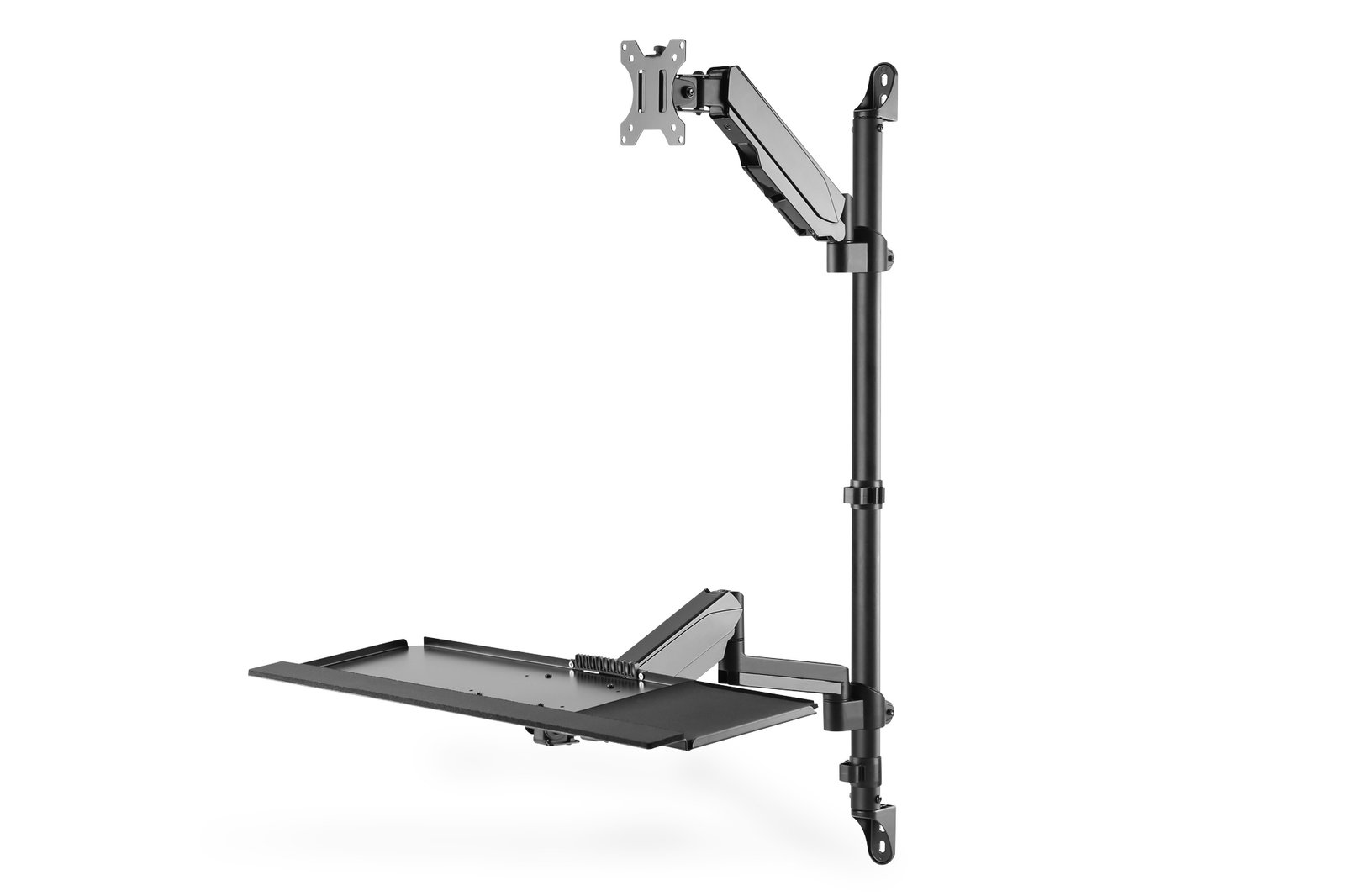 cXh4iaQvLkWLEZkCYwuqsw.r.jpg DIGITUS Sit Stand Workstation wall single mount Black - Image 1