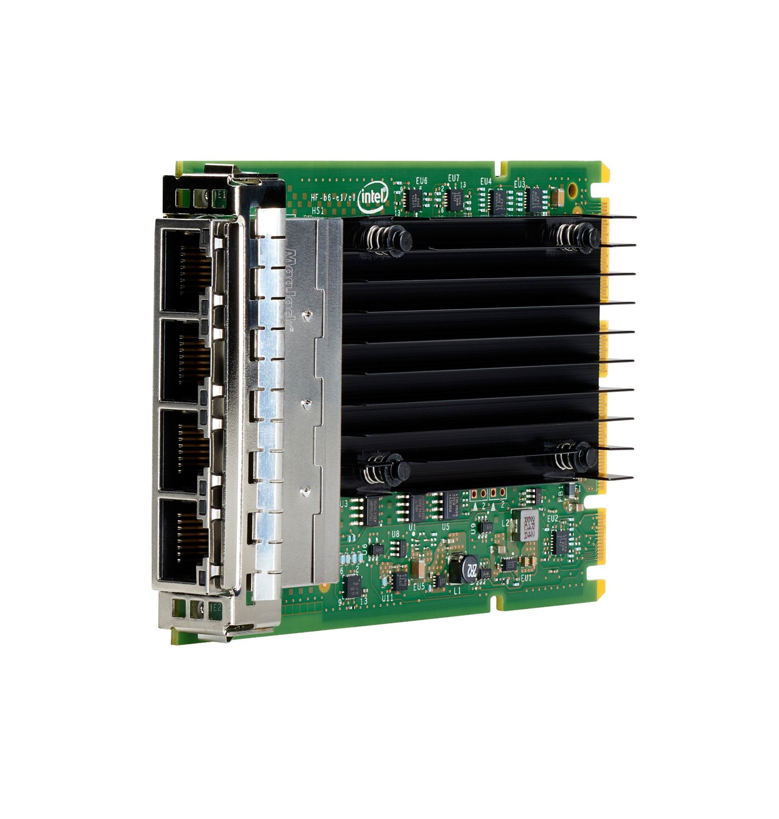 dP0RUxKOVEGWiVDUkFY7nQ.r.jpg HEWLETT PACKARD ENTERPRISE Broadcom BCM5719 Ethernet 1Gb 4 port BASE T OCP3 Adapter for HPE - Image 1