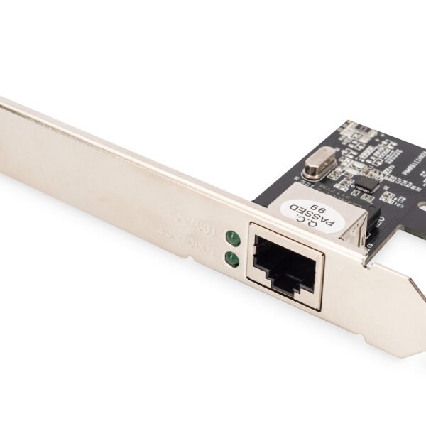 DIGITUS Gigabit Ethernet PCI Express Card 32 bit Low profile bracket Realtek RTL8111H