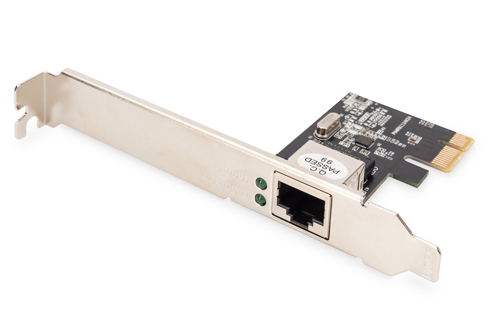 dzQ59h7f7U6W1fUoKHSy-w.r.jpg DIGITUS Gigabit Ethernet PCI Express Card 32 bit Low profile bracket Realtek RTL8111H - Image 1