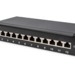 DIGITUS CAT 6A Patch Panel shielded 12 Port