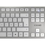 CHERRY DW 9100 SLIM Desktop set Wireless QWERTZ Silver