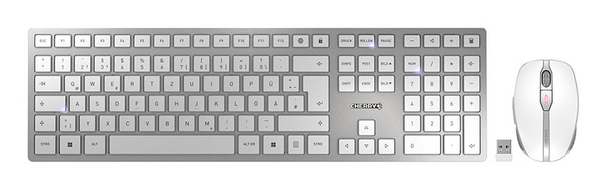 jPWxqU7GQEm-sTGkV0A4jA.r.jpg CHERRY DW 9100 SLIM Desktop set Wireless QWERTZ Silver - Image 1