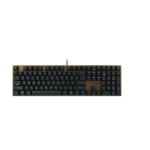 CHERRY KC 200 MX Brown Mechanical Keyboard Corded QWERTY Black/Bronze