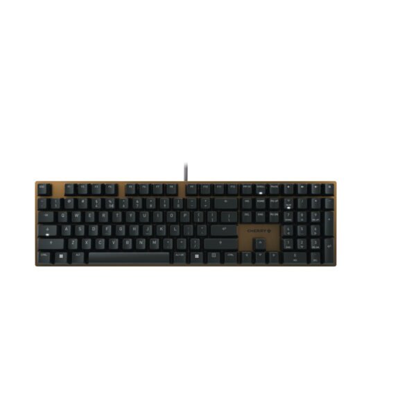 CHERRY KC 200 MX Brown Mechanical Keyboard Corded QWERTY Black/Bronze