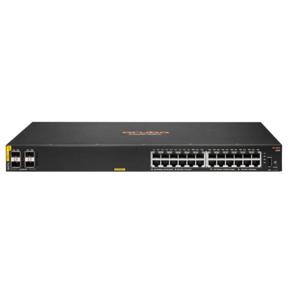 HEWLETT PACKARD ENTERPRISE Aruba 6100 24G Class4 PoE 4SFP+ Switch