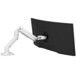 ERGOTRON HX Desk Monitor Arm Single Heavy Monitor Mount Max. 49 inch screen White