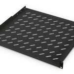 DIGITUS 1U fixed shelf for racks from 600 mm depth