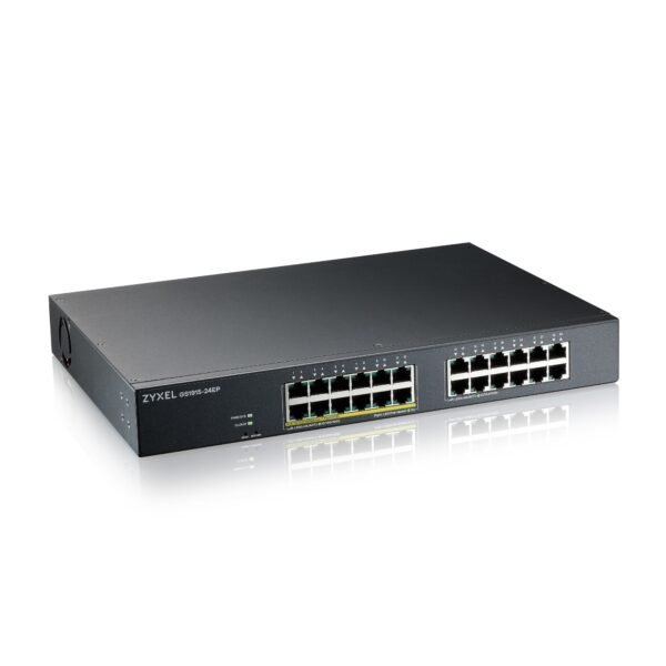 ZYXEL 24 port GbE Smart Switch 130W NebulaFlex Cloud