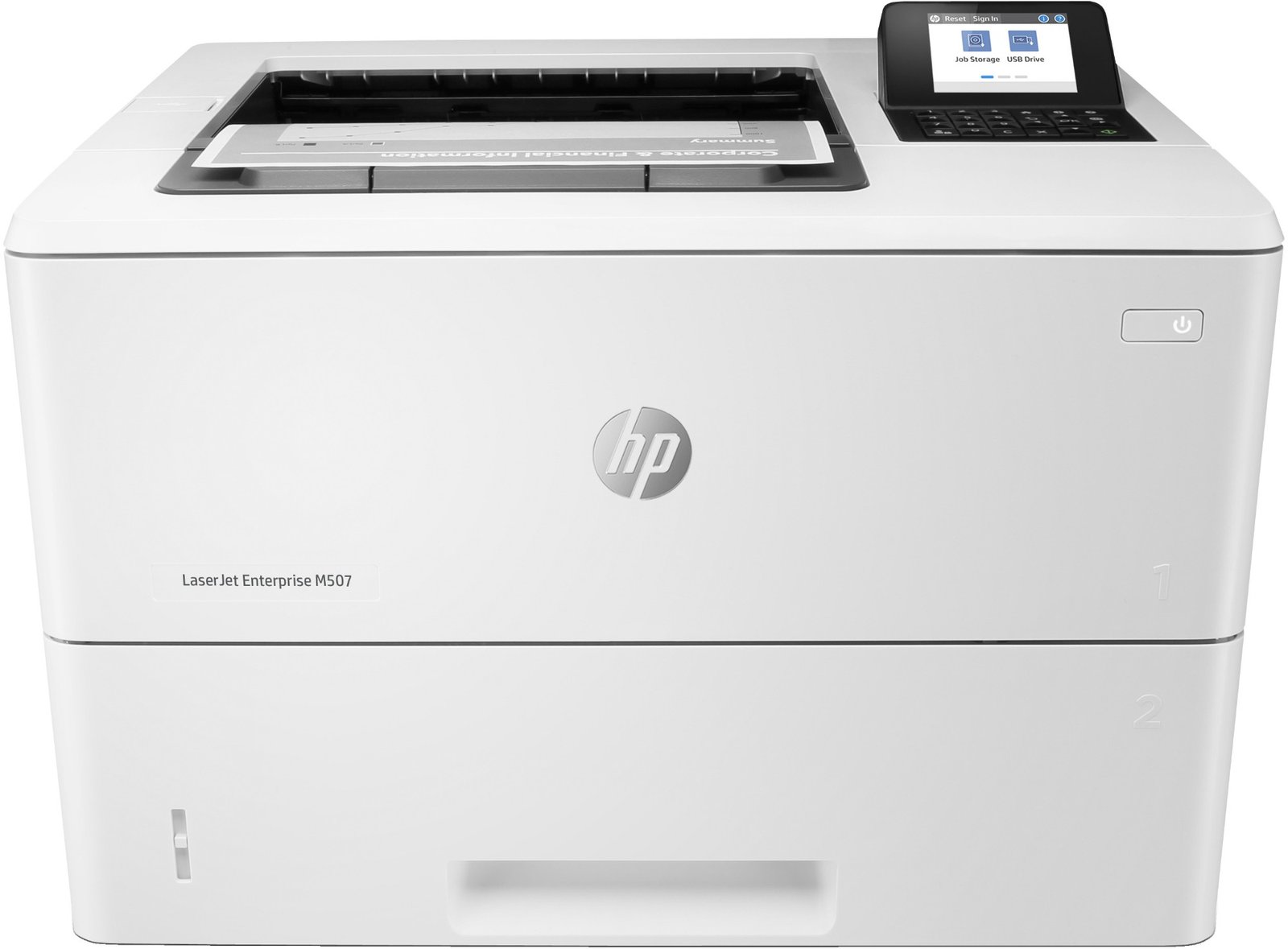 oEZ-yJrrC0GqOyAAmwmkEQ.r.jpg HP INC. LaserJet Enterprise M507dn Printer - Image 1