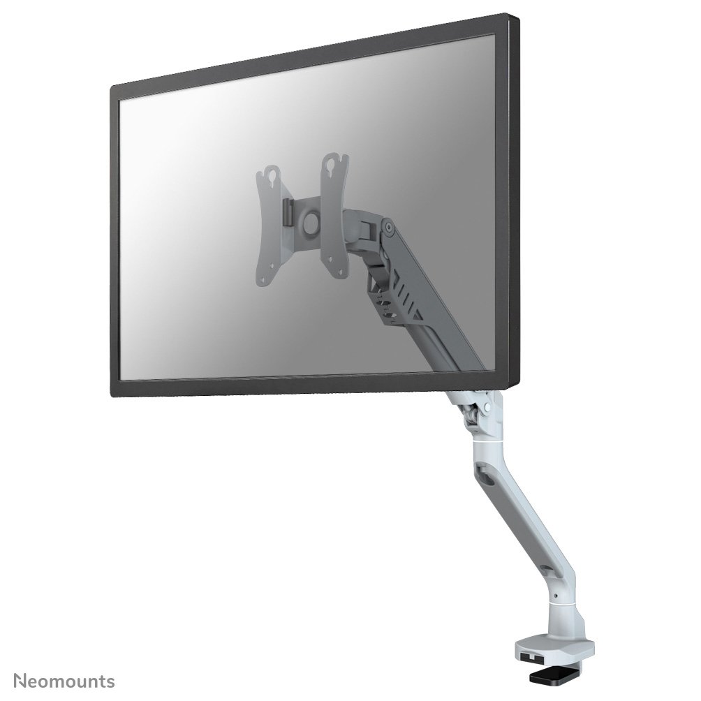 ozqNgomiKEy7UVzM3sYkrQ.r.jpg NEOMOUNTS Single monitor arm 10 32 inch 2 8 kg gas spring Topfix silver - Image 1