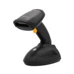 EQUIP Wireless 1D Laser Barcode Scanner Long Distance with Stand