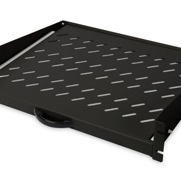 DIGITUS 2U extendible shelf for cabinets from 450 mm depth