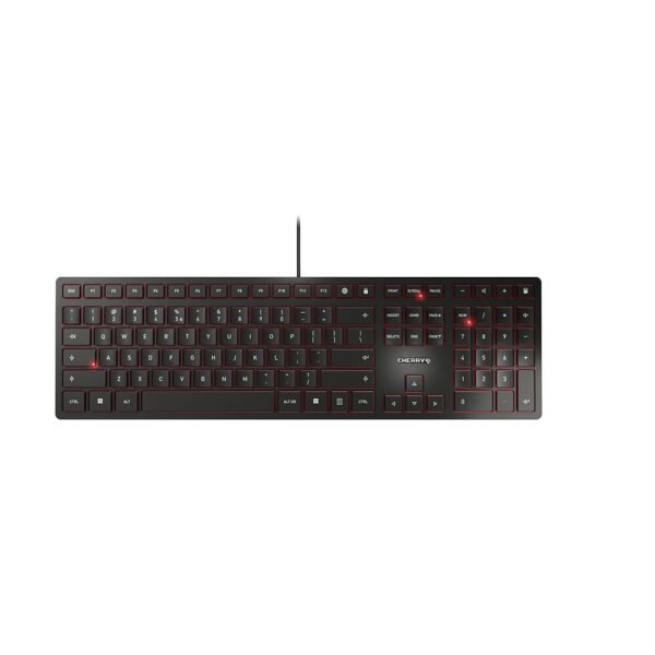 CHERRY KC 6000 SLIM Keyboard Corded QWERTY Black