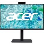 ACER B7 Series B277U DE 27 inch Quad HD IPS LED Monitor USB Hub 2560x1440 Pivot / HAS / Webcam / Speakers