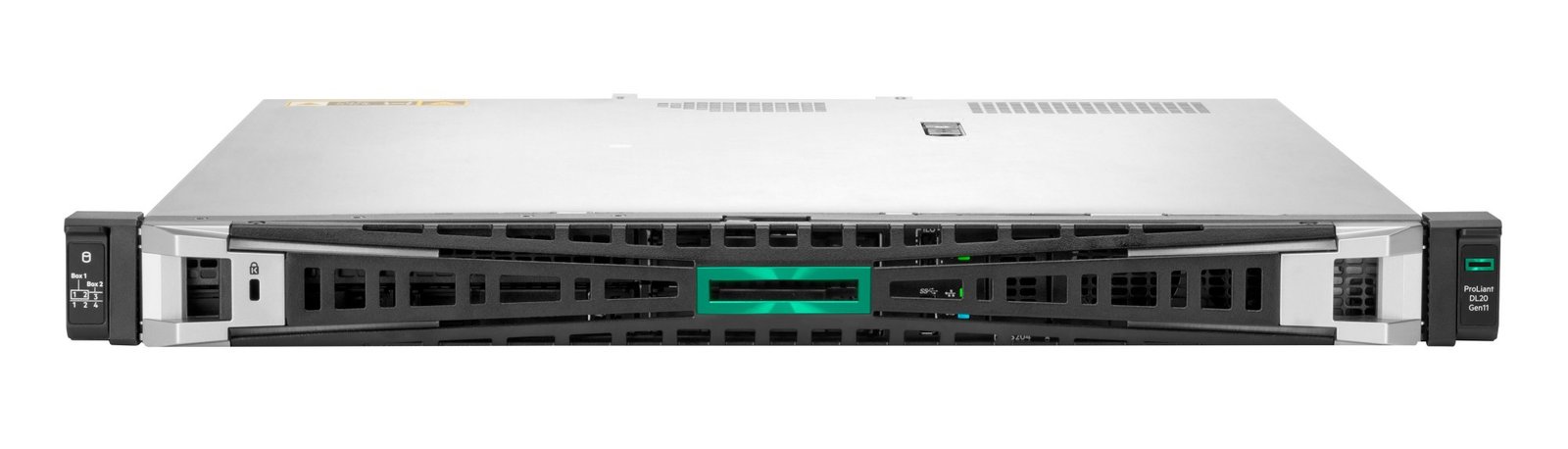 tJAmkqeFVUS-9r1uCKFVZQ.r.jpg HEWLETT PACKARD ENTERPRISE ProLiant DL20 Gen11 Smart Choice Xeon E 2434 5GHz 32GB RAM 2x 480GB SSD 1U 1 Way Rack Hot Swap - Image 1