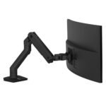ERGOTRON HX Desk Monitor Arm Single Heavy Monitor Mount Max. 49 inch screen Matte Black