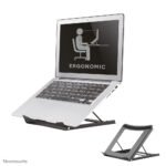 NEOMOUNTS Laptop Stand 10 16inch Max 5 kg 5 Height Positions Foldable Compact Universal Black