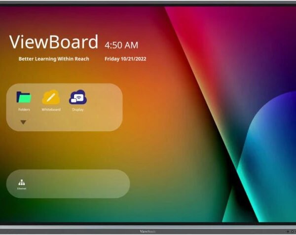 VIEWSONIC ViewBoard 50serie touchscreen 75inch UHD Android 11.0 IR 400 nits 2x15W + sub 16W USB C 8/64GB