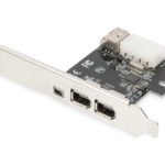 DIGITUS PCI Express Card Firewire 1394a (3+1 ports)