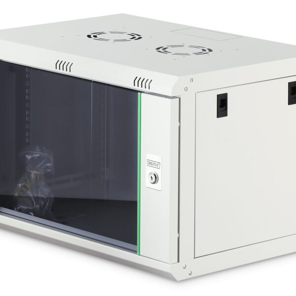 DIGITUS 7U Wall Mounting Cabinet Dynamic Basic Series 385x600x450 mm Grey