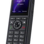 YEALINK AX86R WiFi Handset 2.4 inch TFT Color Screen Bluetooth Dual Band WiFi 6