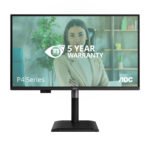 AOC P4 Series 27 inch Quad HD Monitor 2560x1440 Pivot HAS