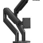 DIGITUS Dual Monitor Mount 2x 45inch Max 2x 20 kg Mechanical Spring VESA 75 x 75 100 x 100 Black